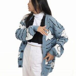 Steady Hands Clouds Cardigan M/L Unisex - shipping incl
